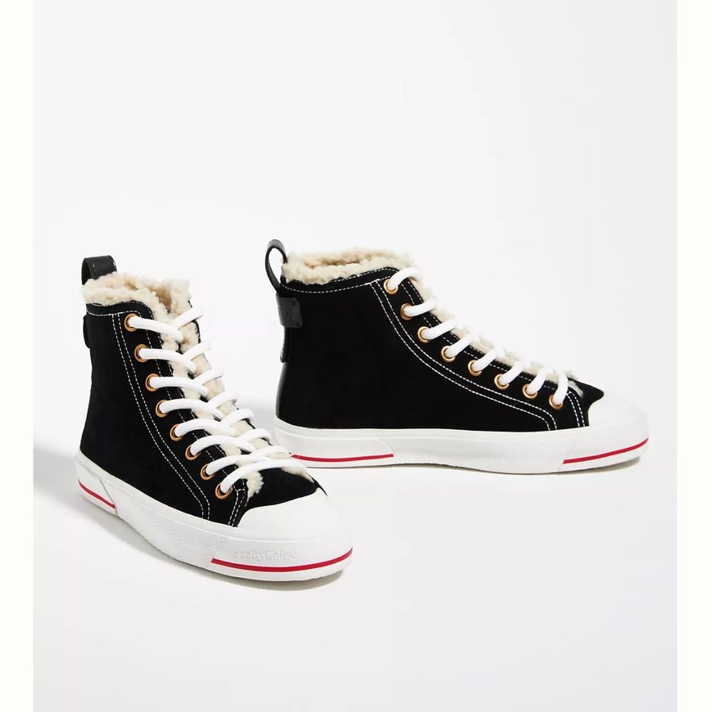 See by Chloe Aryana Shearling Lined sneakers